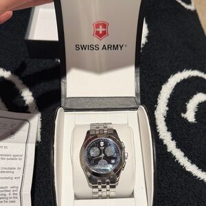 Swiss Army Victorinox Silver Watch